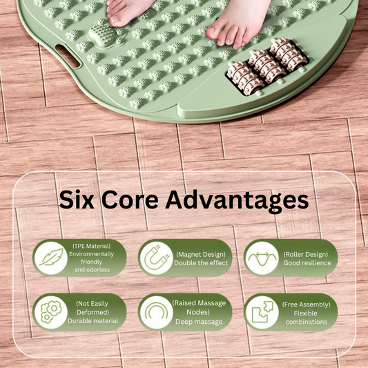 PakkaComfort Acupressure Jog Mat for Foot Pain Relief, Circulation & Stress Relief – Pakka Pick