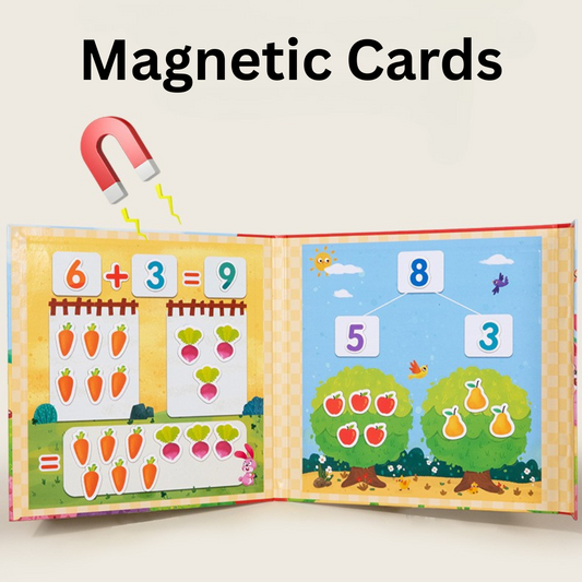 Magnetic Math Book – Interactive Number Learning Toy